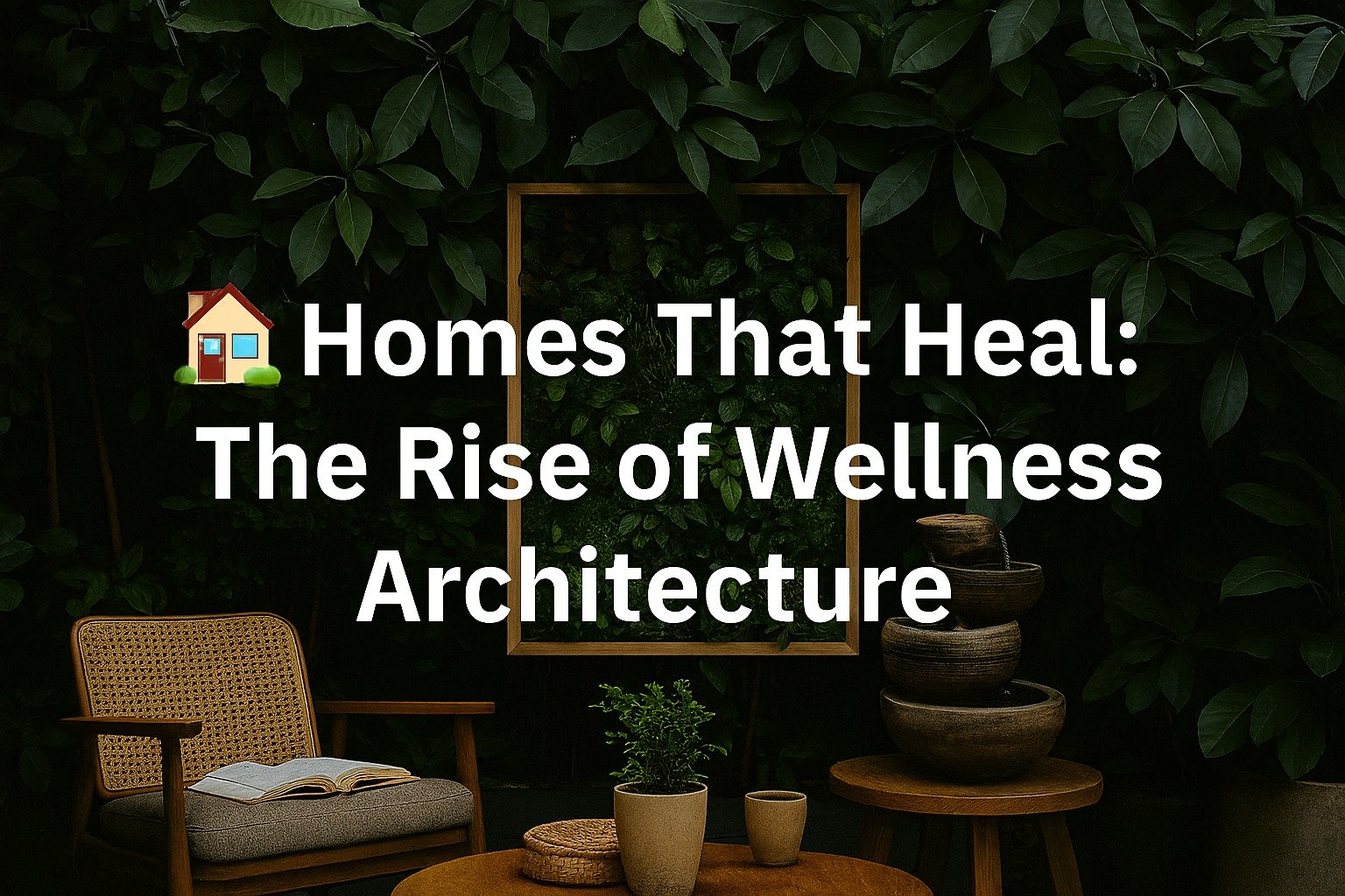 Modern wellness architecture designs homes that heal through natural light, sustainable materials, and biophilic design.